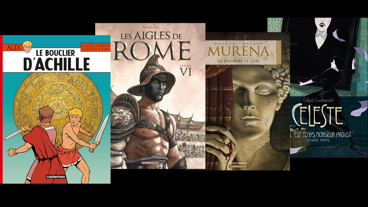 Planches, cases et bulles du 4 novembre 2023 : « Héros antiques »