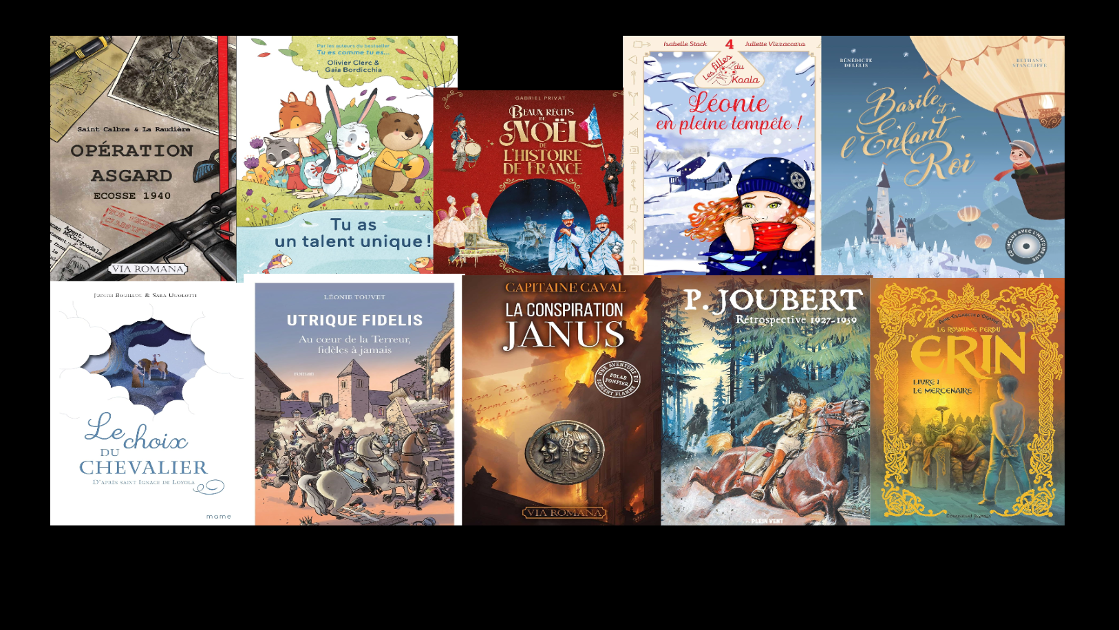 Libre journal de la transmission du 11 décembre 2023 : « Grand festival de livres jeunesse, dix auteurs présentent leur ouvrage en direct »