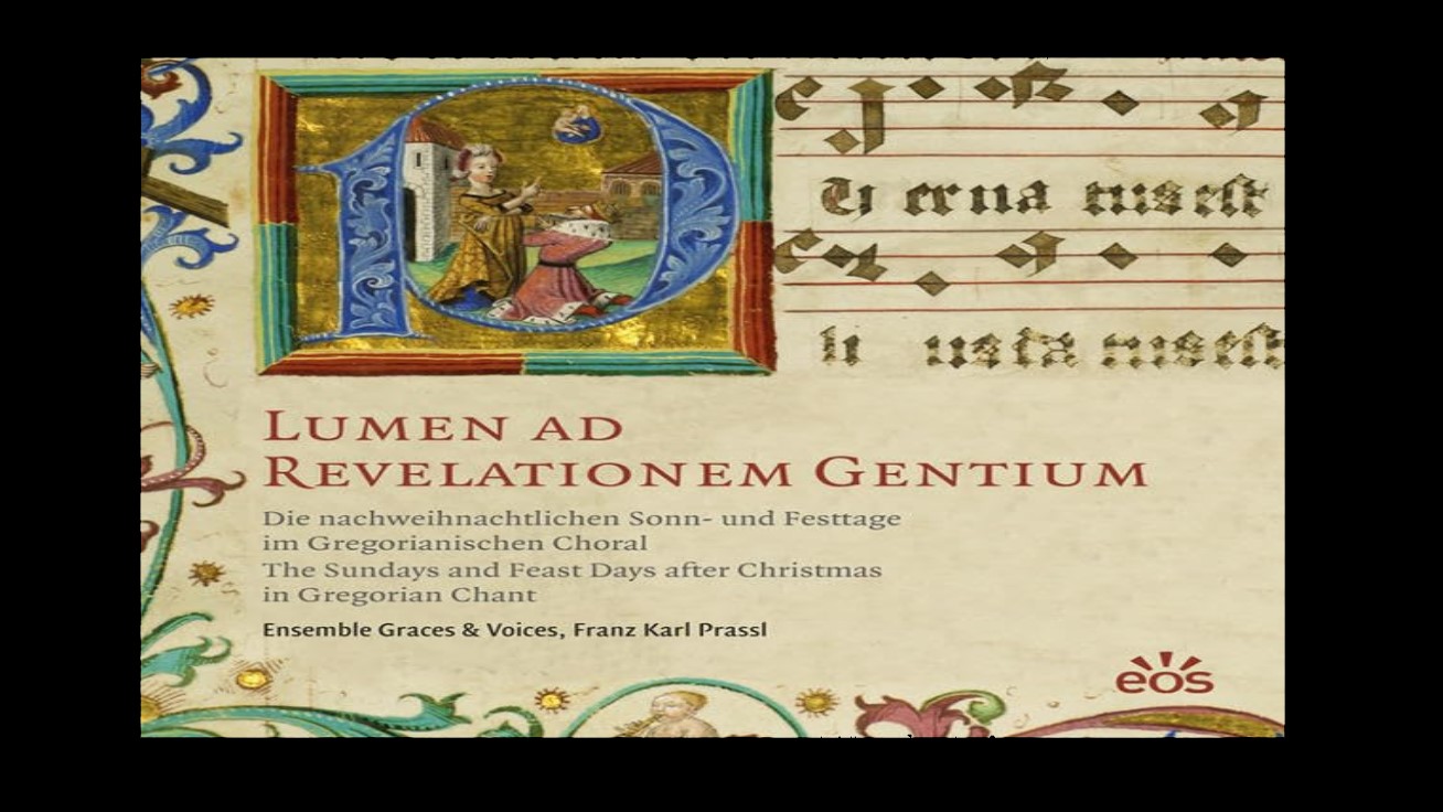 Liturgie et musique sacrée du 4 février 2024 : « Lumen ad revelationem gentium »