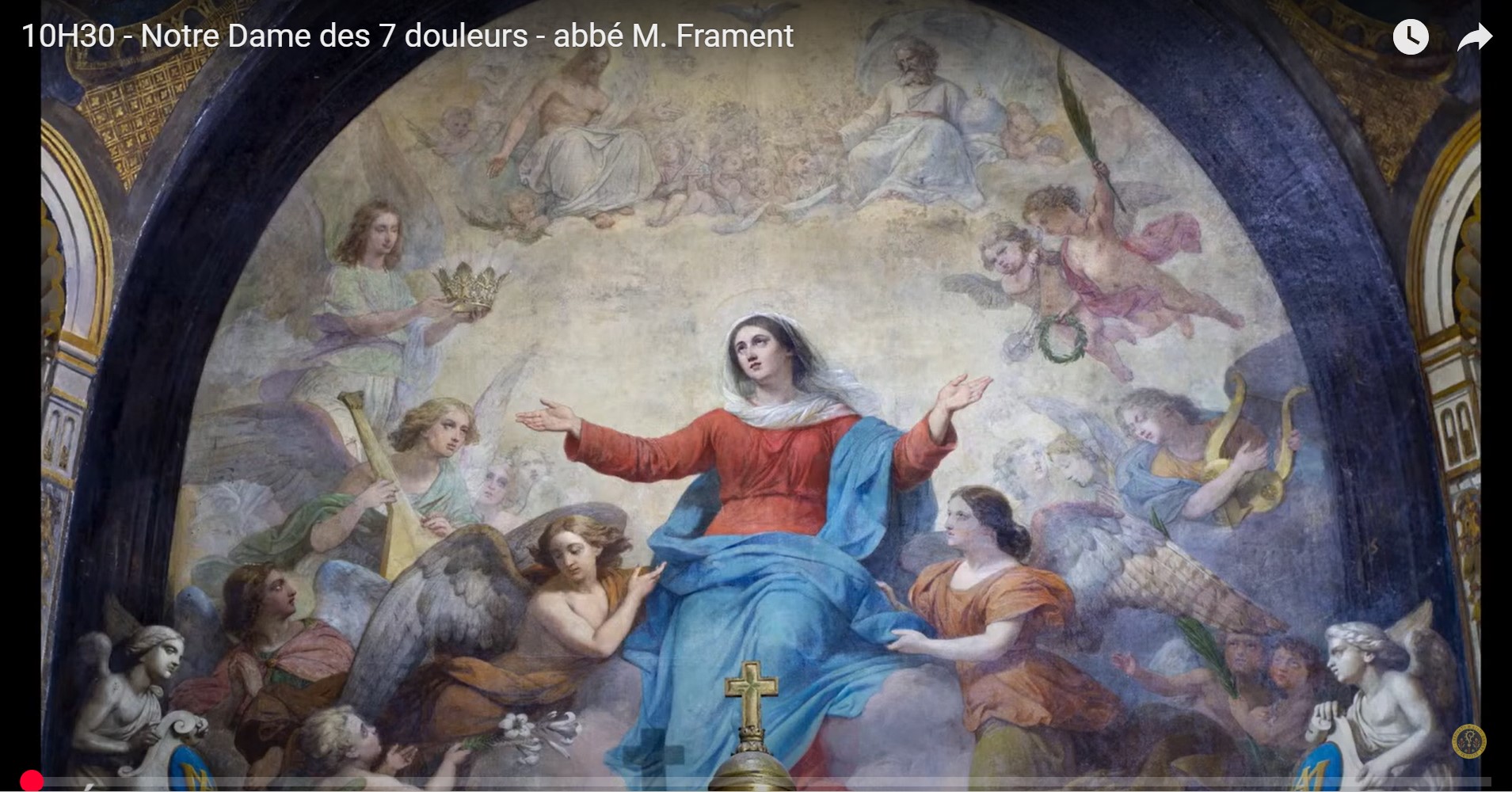 Messe dominicale de Saint-Nicolas-du-Chardonnet du 15 septembre 2024 : « Notre-Dame des sept douleurs »