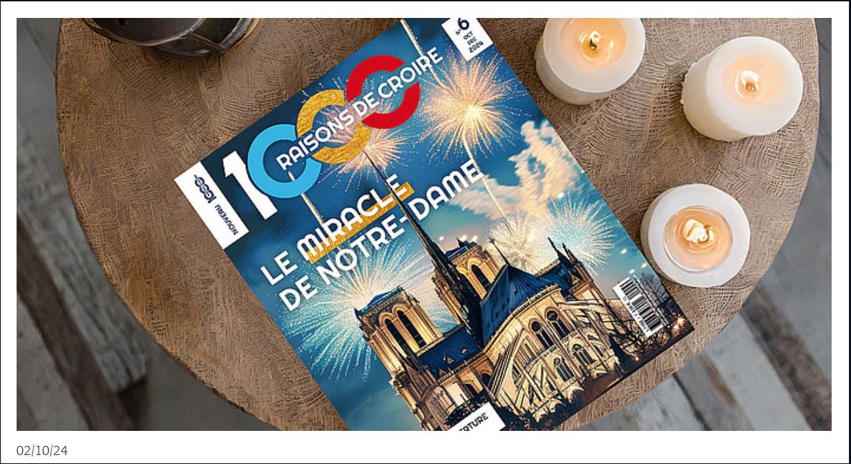 Magnificat du 6 octobre 2024 : « Thomas l&rsquo;incrédule ; Sainte Thérèse, nouveau service spirituel proposé par l&rsquo;Association Marie de Nazareth »