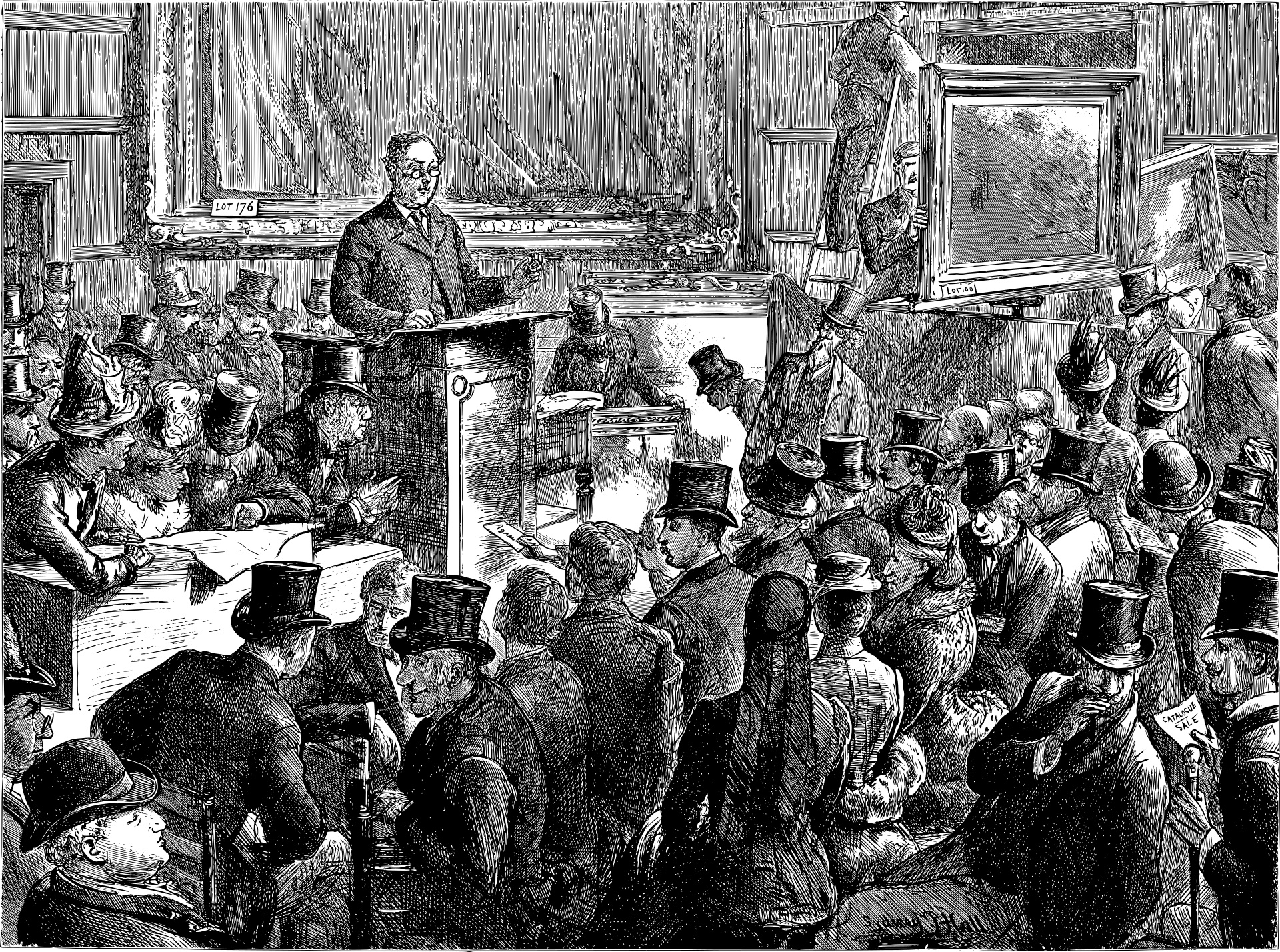 Libre journal des histoires de l&rsquo;art et du patrimoine – l&rsquo;art à bâtons rompus du 5 novembre 2024 : « Les ventes publiques et l&rsquo;organisation d&rsquo;une vente avec un des principaux collaborateurs : le crieur »