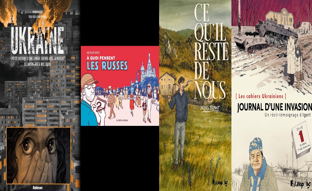 Planches, cases et bulles du 29 mars 2025 : « Pour la mémoire : bandes dessinées de guerre pro-ukraniennes »