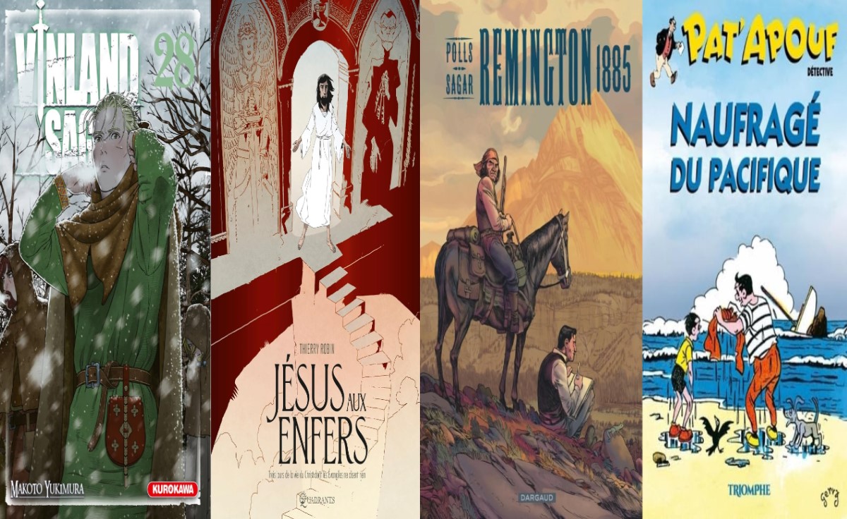 Planches, cases et bulles du 12 avril 2025 : « Actualités de la bande dessinée »