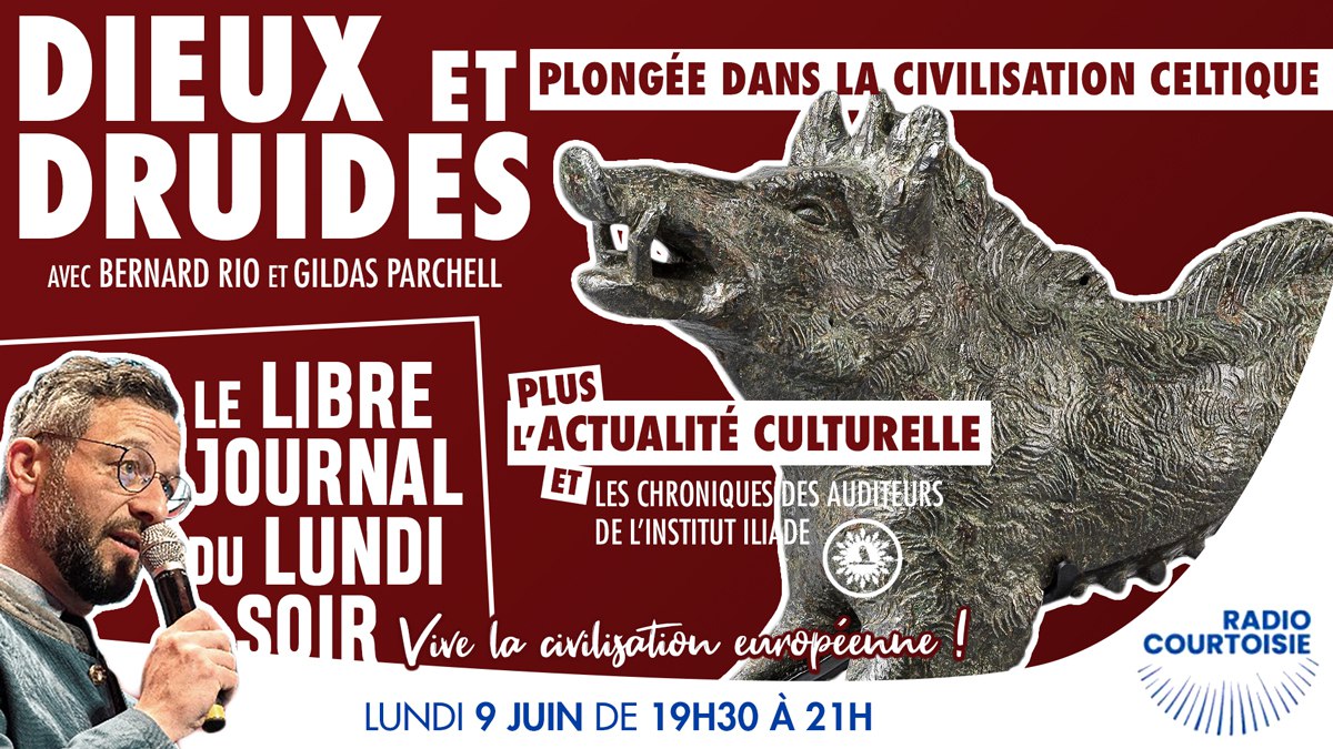Libre Journal du lundi soir 2/2 du 9 juin 2025 : « Vive la civilisation européenne ! »