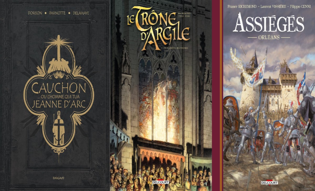 Planches, cases et bulles – un regard sur la bande dessinée du 25 avril 2026 : « Jeanne d’Arc en bande dessinée » episode artwork