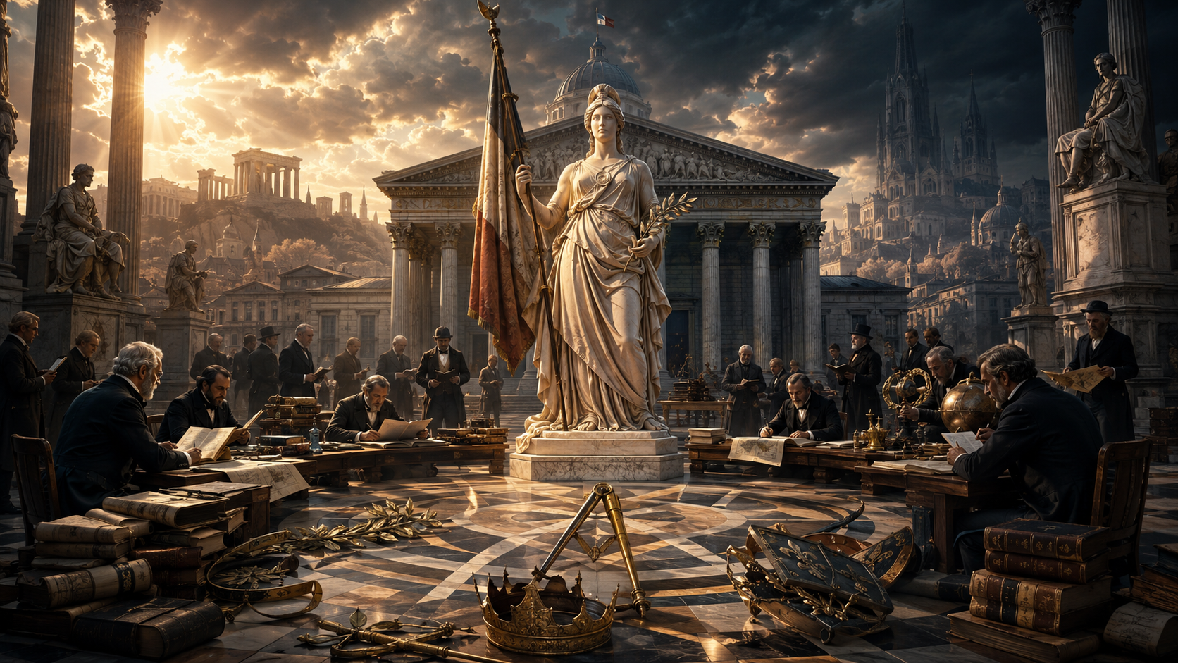 Libre journal de la résistance française du 1er juillet 2026 : « Les origines païennes et franc-maçonnes de la République » episode artwork